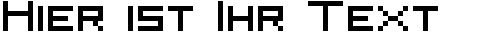 Ihre Vorschau von der Schriftart MiniKongo