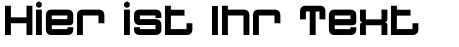 Ihre Vorschau von der Schriftart Quatron