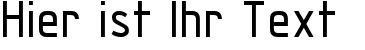 Ihre Vorschau von der Schriftart Techniczna Pomoc