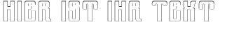 Ihre Vorschau von der Schriftart YnduOut