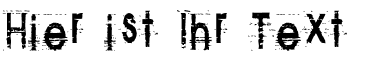 Ihre Vorschau von der Schriftart Tom Violence