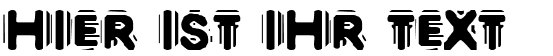 Ihre Vorschau von der Schriftart Discobox