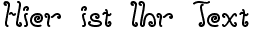 Ihre Vorschau von der Schriftart Licorice Strings