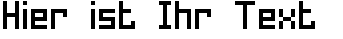 Ihre Vorschau von der Schriftart Homespun BRK