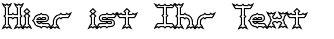 Ihre Vorschau von der Schriftart Mincer BRK