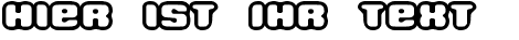 Ihre Vorschau von der Schriftart Jawbreaker Outlined