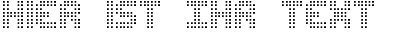 Ihre Vorschau von der Schriftart Edit Undo Dot BRK