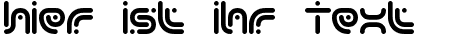 Ihre Vorschau von der Schriftart Sequence