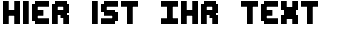 Ihre Vorschau von der Schriftart Edit Undo BRK