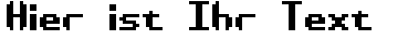 Ihre Vorschau von der Schriftart AE Systematic BRK