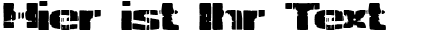 Ihre Vorschau von der Schriftart Decrepit BRK