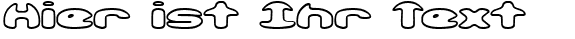 Ihre Vorschau von der Schriftart Obloquy Outlined BRK