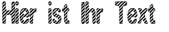 Ihre Vorschau von der Schriftart Candy Stripe BRK