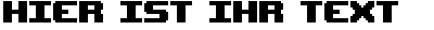 Ihre Vorschau von der Schriftart Upheaval BRK