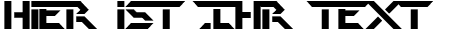 Ihre Vorschau von der Schriftart Perfect Dark BRK