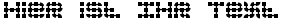 Ihre Vorschau von der Schriftart Konector BRK