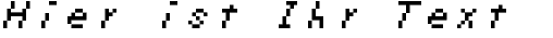 Ihre Vorschau von der Schriftart Zelda DX BRK