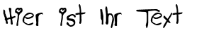 Ihre Vorschau von der Schriftart Linda's Lament
