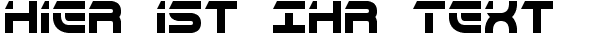 Ihre Vorschau von der Schriftart Flipside BRK