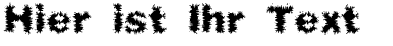 Ihre Vorschau von der Schriftart Frizzed BRK