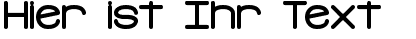 Ihre Vorschau von der Schriftart Freak Turbulence BRK