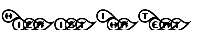 Ihre Vorschau von der Schriftart Tearful BRK