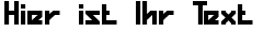 Ihre Vorschau von der Schriftart Vigilance BRK