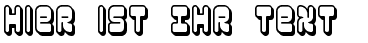 Ihre Vorschau von der Schriftart Reason Shadowed BRK