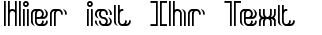 Ihre Vorschau von der Schriftart Dyphusion BRK