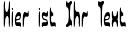 Ihre Vorschau von der Schriftart Sarcastic BRK