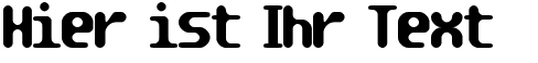 Ihre Vorschau von der Schriftart Tragic BRK