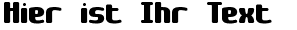Ihre Vorschau von der Schriftart Galapogos BRK