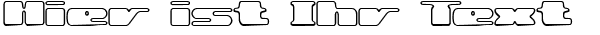 Ihre Vorschau von der Schriftart Rotund Outline BRK