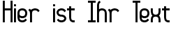 Ihre Vorschau von der Schriftart 36 days ago BRK