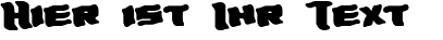 Ihre Vorschau von der Schriftart Turmoil BRK