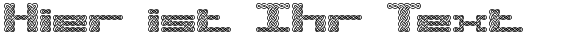 Ihre Vorschau von der Schriftart Knot BRK