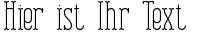 Ihre Vorschau von der Schriftart Combustion Plain BRK