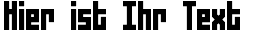 Ihre Vorschau von der Schriftart Zephyrean BRK