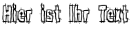 Ihre Vorschau von der Schriftart Hack & Slash BRK