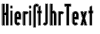 Ihre Vorschau von der Schriftart Berlin Email Outline