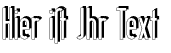 Ihre Vorschau von der Schriftart Berlin Email Schaddow