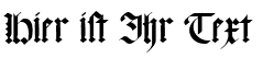 Ihre Vorschau von der Schriftart Meyne Textur
