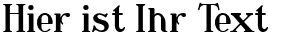 Ihre Vorschau von der Schriftart Waschkueche