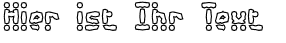 Ihre Vorschau von der Schriftart Amalgamate O BRK