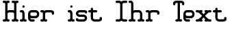 Ihre Vorschau von der Schriftart Amplitude BRK