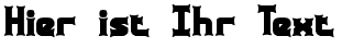 Ihre Vorschau von der Schriftart Ataxia BRK