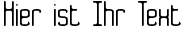 Ihre Vorschau von der Schriftart Bend 2 Squares BRK