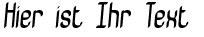 Ihre Vorschau von der Schriftart Bewilder BRK