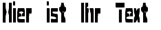 Ihre Vorschau von der Schriftart Cleaved TTR BRK