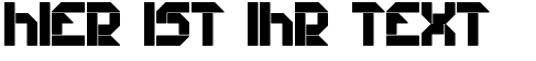 Ihre Vorschau von der Schriftart Collective S BRK